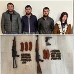 Polis Bərdə və Ağdamda silah alveri edən cinayətkar dəstənin üzvlərini ifşa etdi