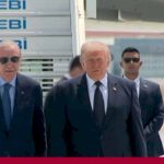 Trampı Ərdoğan qarşıladı 