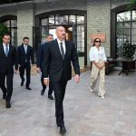 Prezident Şamaxıda “Meysari Grand Hotel & SPA” kompleksinin açılışında iştirak edib